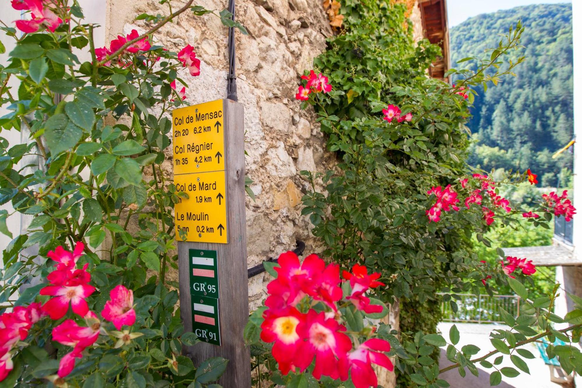 Hotel Le Dauphine Châtillon-en-Diois Exterior foto